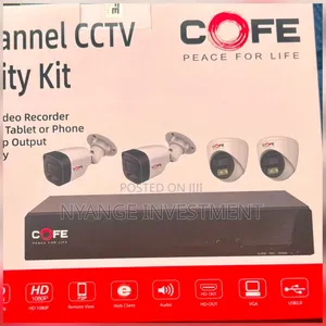 COFE 4-Channel CCTV Security Kit.