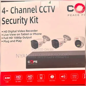 COFE 4-Channel CCTV Security Kit.