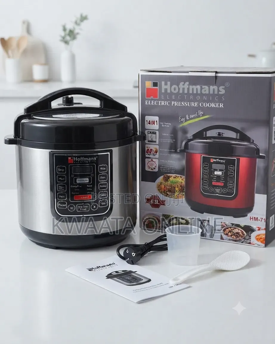 14 in 1 Hoffmans Digital Electric Pressure Cooker 6.5L