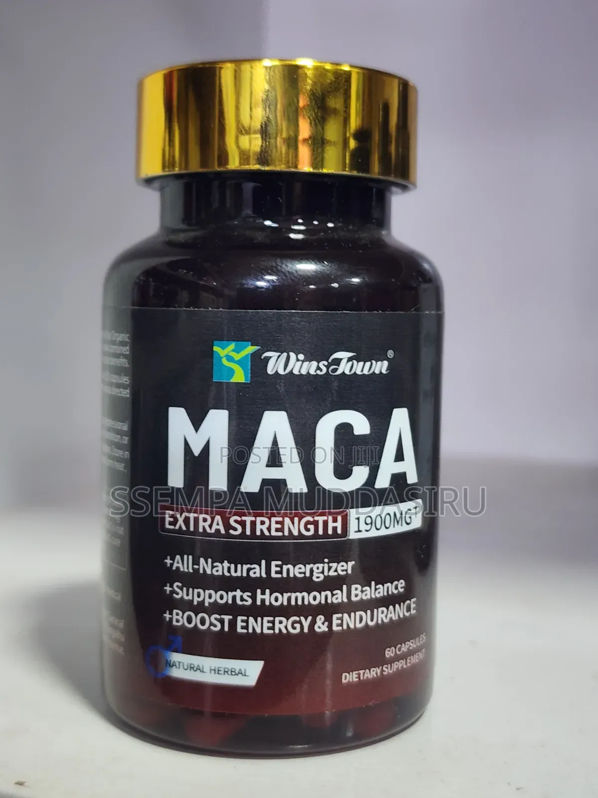 Maca Extra Strength 1900mg+,60 Capsules Dietry Supplement