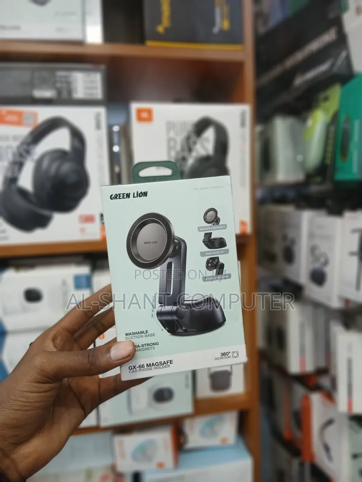 Greenlion Magesafe Car Phone Holder