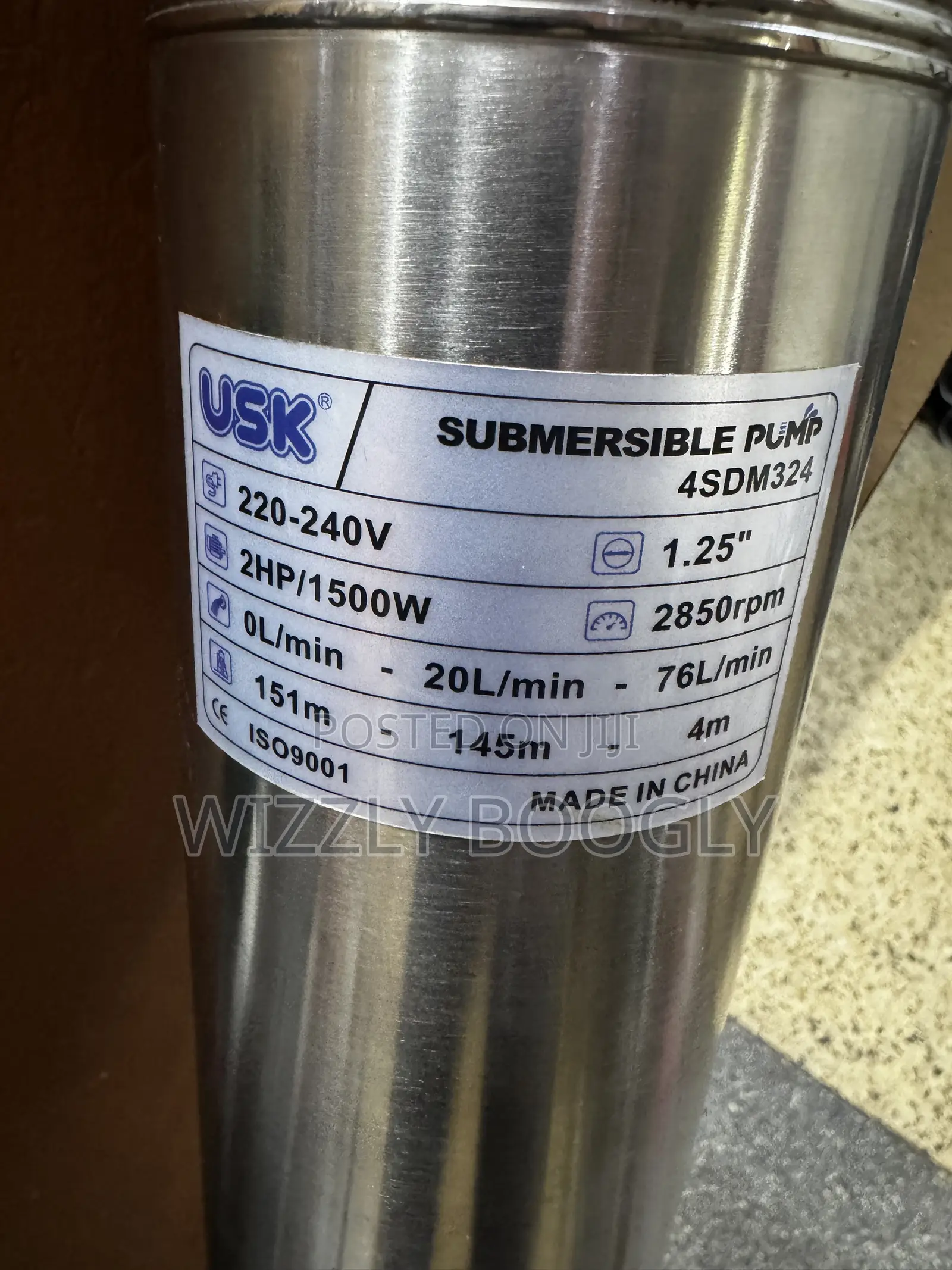 Submersible Deep Well Water Pumps USK