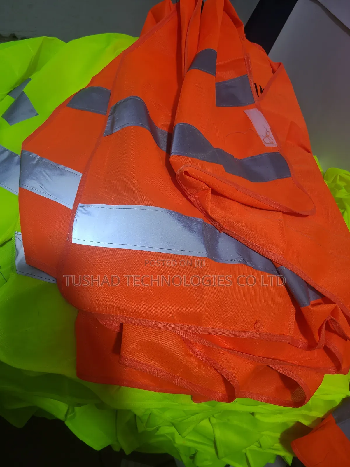 Branded Reflector Vests (Bulk Only - 100+ Pieces)