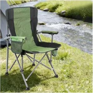 Portable Folding Camping Chair With Cup Holder