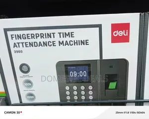 Deli-E3960 Fingerprint Attendance Machine