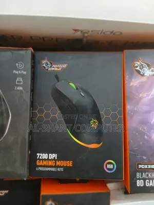 Porodo 7200 DPI Gaming Mouse