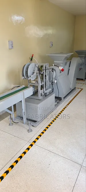 600 Kg/Hr Soap Line: Boiler Mixer, Soap Plodder Automatic Cutter