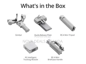 DJI RS 4 Mini Combo, Gimbal Stabilizer for Camera Canon/Sony/Panasonic