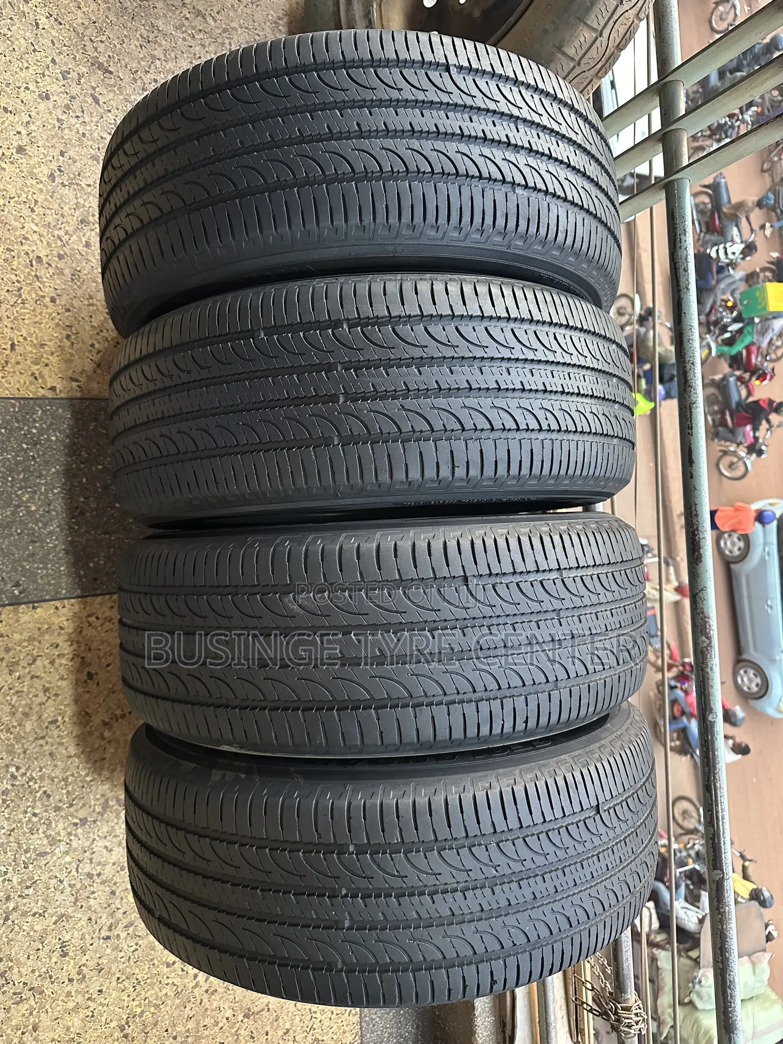225/55r18 Geolander Yokohama Japan Foreign Used Tires Good Condition