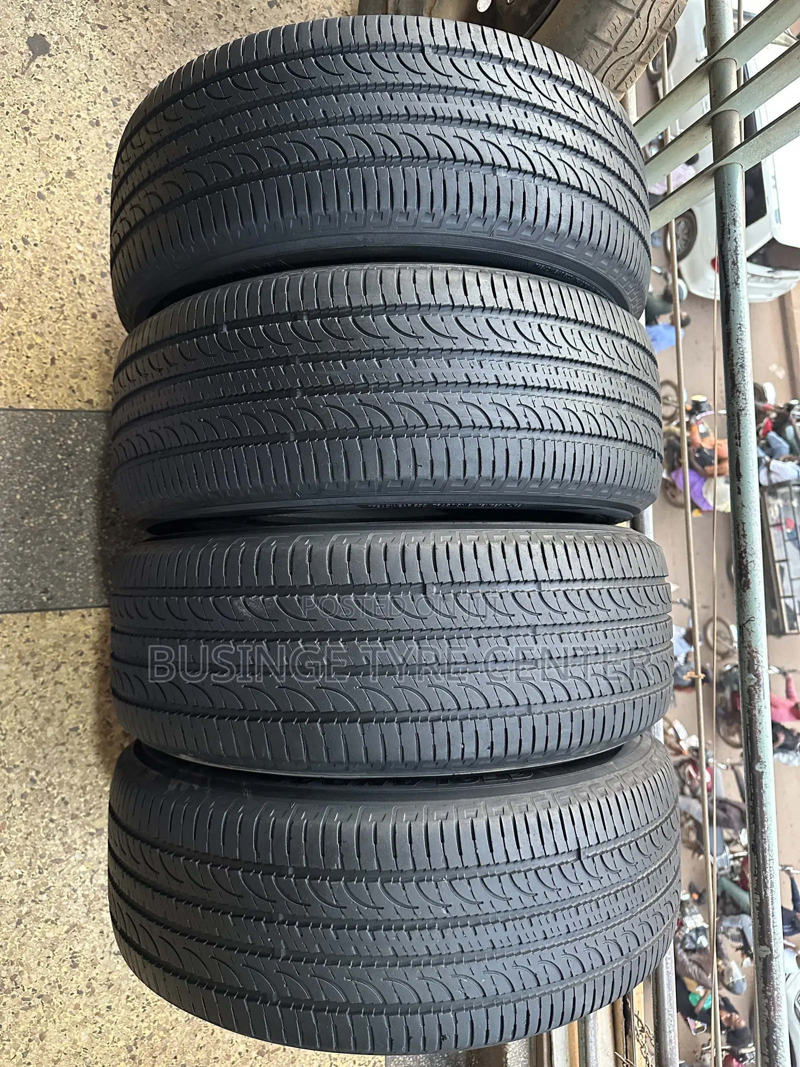 225/55r18 Geolander Yokohama Japan Foreign Used Tires Good Condition
