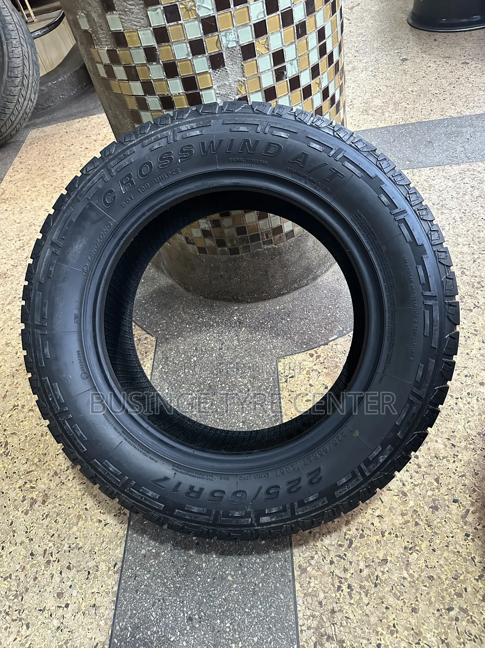 225/65r17 Crosswind All Terrain a/T Linglong Used Tires Good Condition