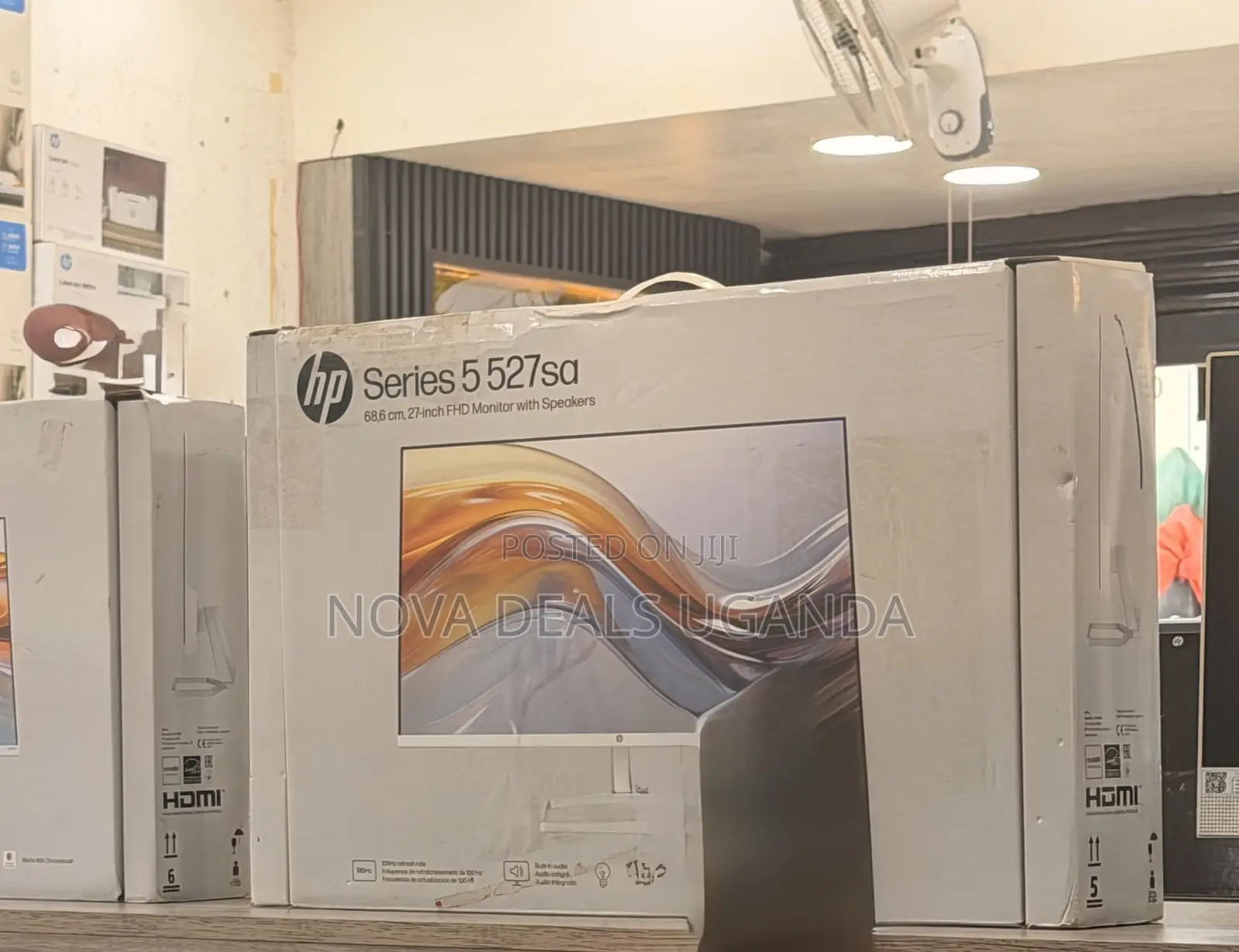 HP Series 5 27 Inch FHD Monitor With Speakers - 527sa,27inch(68.6 Cm)