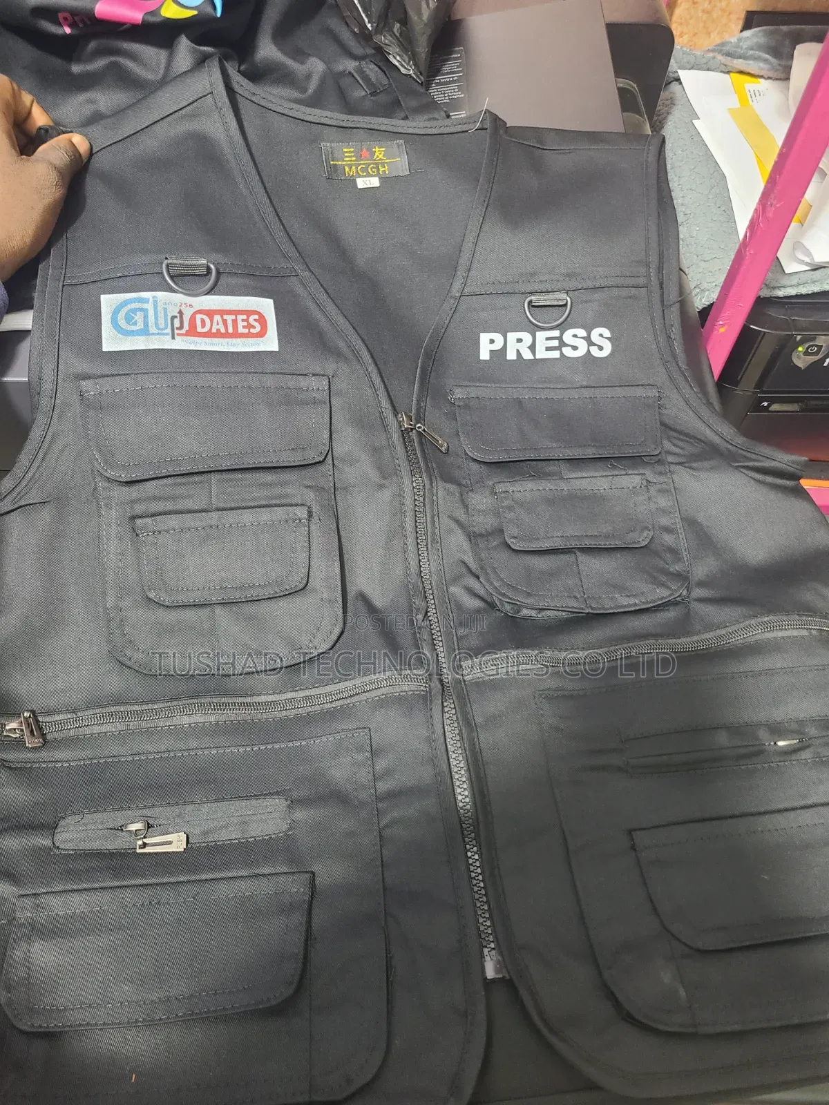 Branded Press Jackets