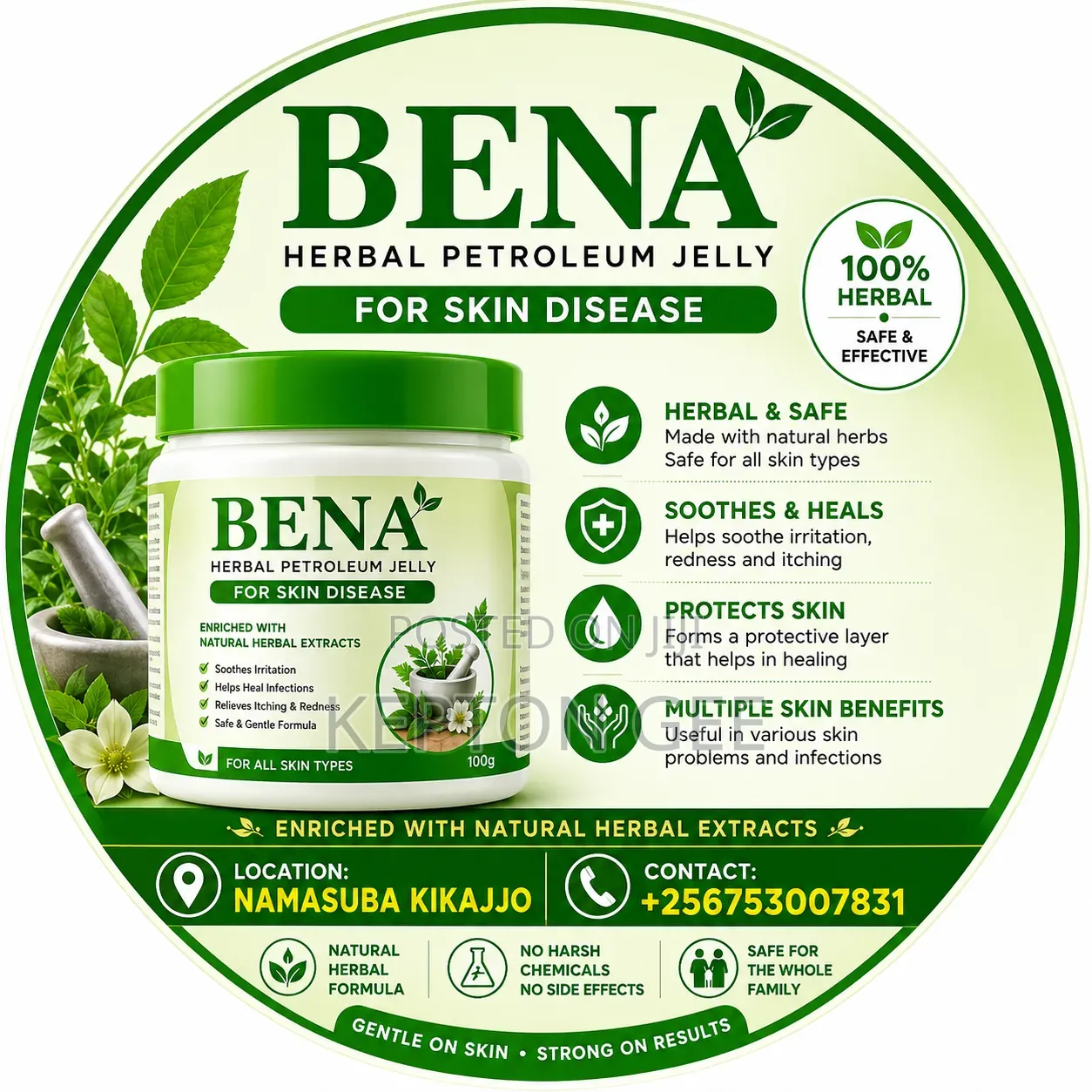 Bena Herbal Petroleum Jelly