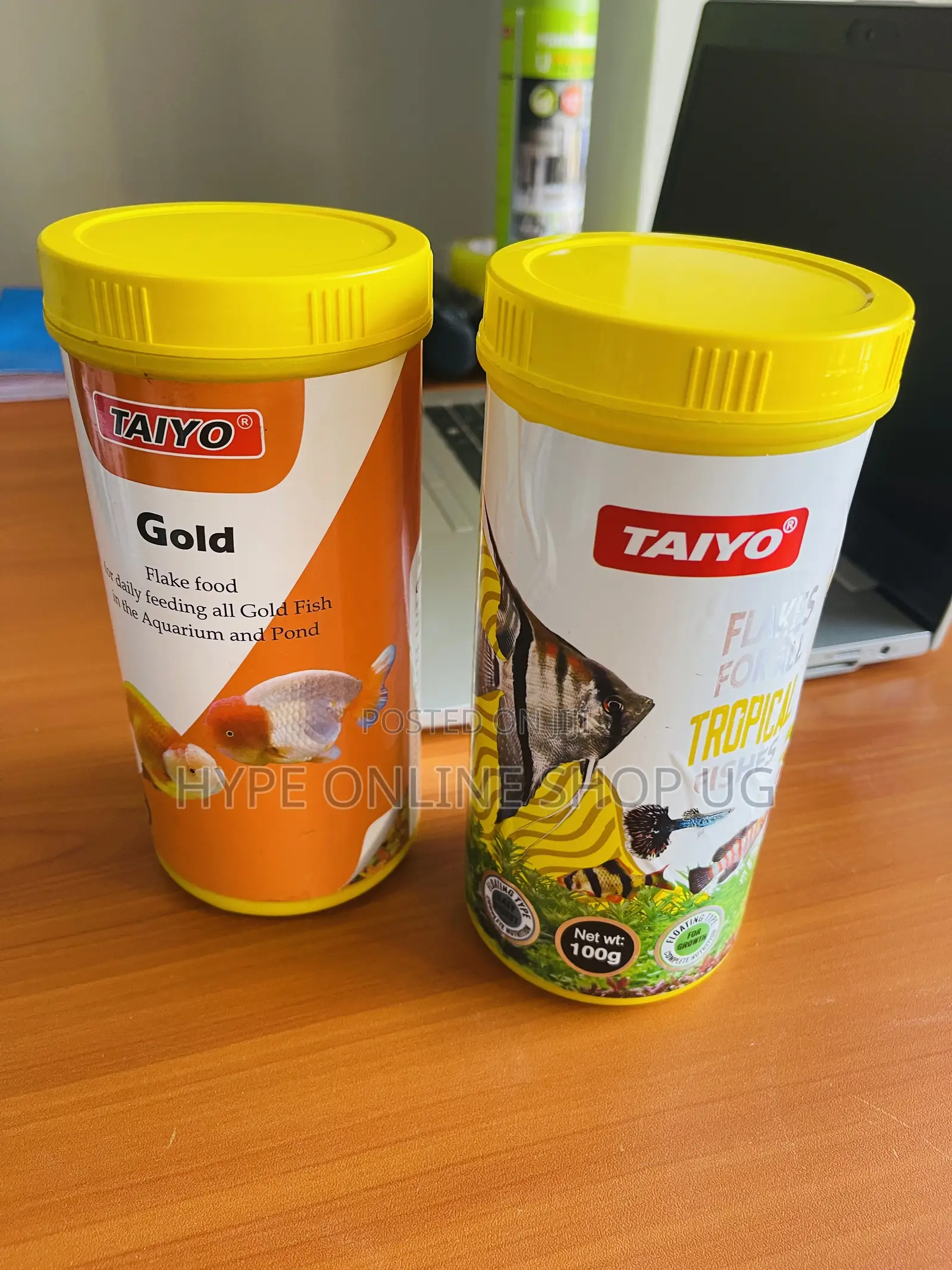 Taiyo Aquarium Gold Flakes Fish Feeds for All Type of Fish