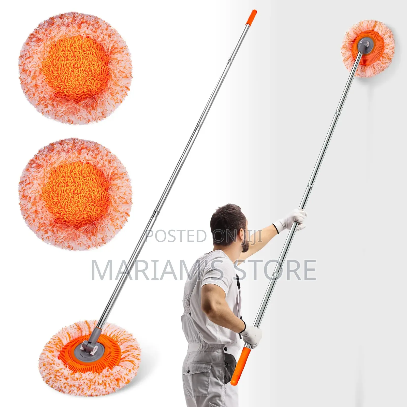 360° Rotatable, Adjustable Magic Mopper for Cleaning