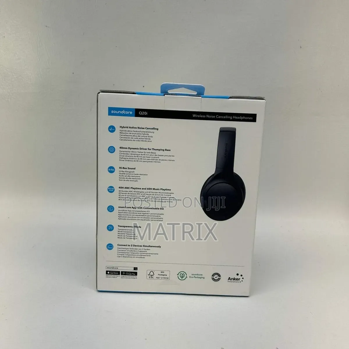Anker Soundcore Q20i Hybrid Active Noise Cancelling Headphones