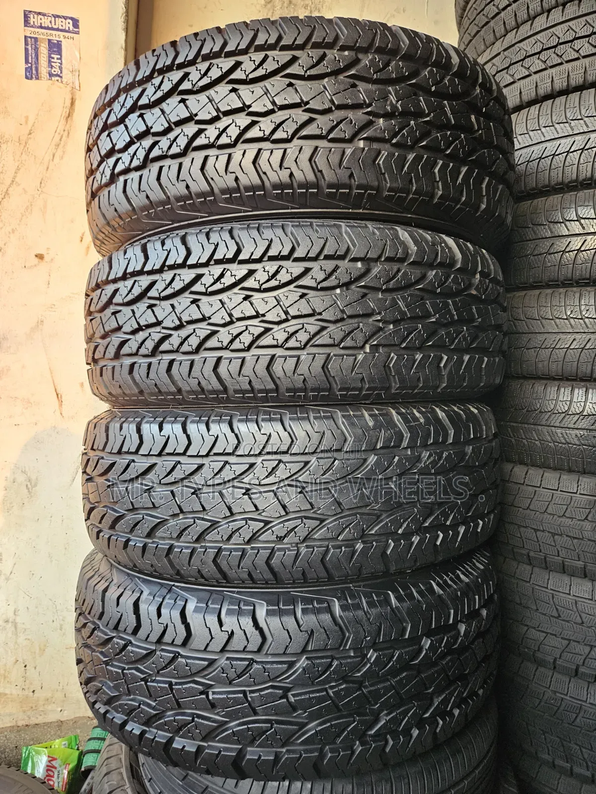 265 70 R16 SAVERO AT Used Only 2weeks Thay Are Almost New Tires Bro.