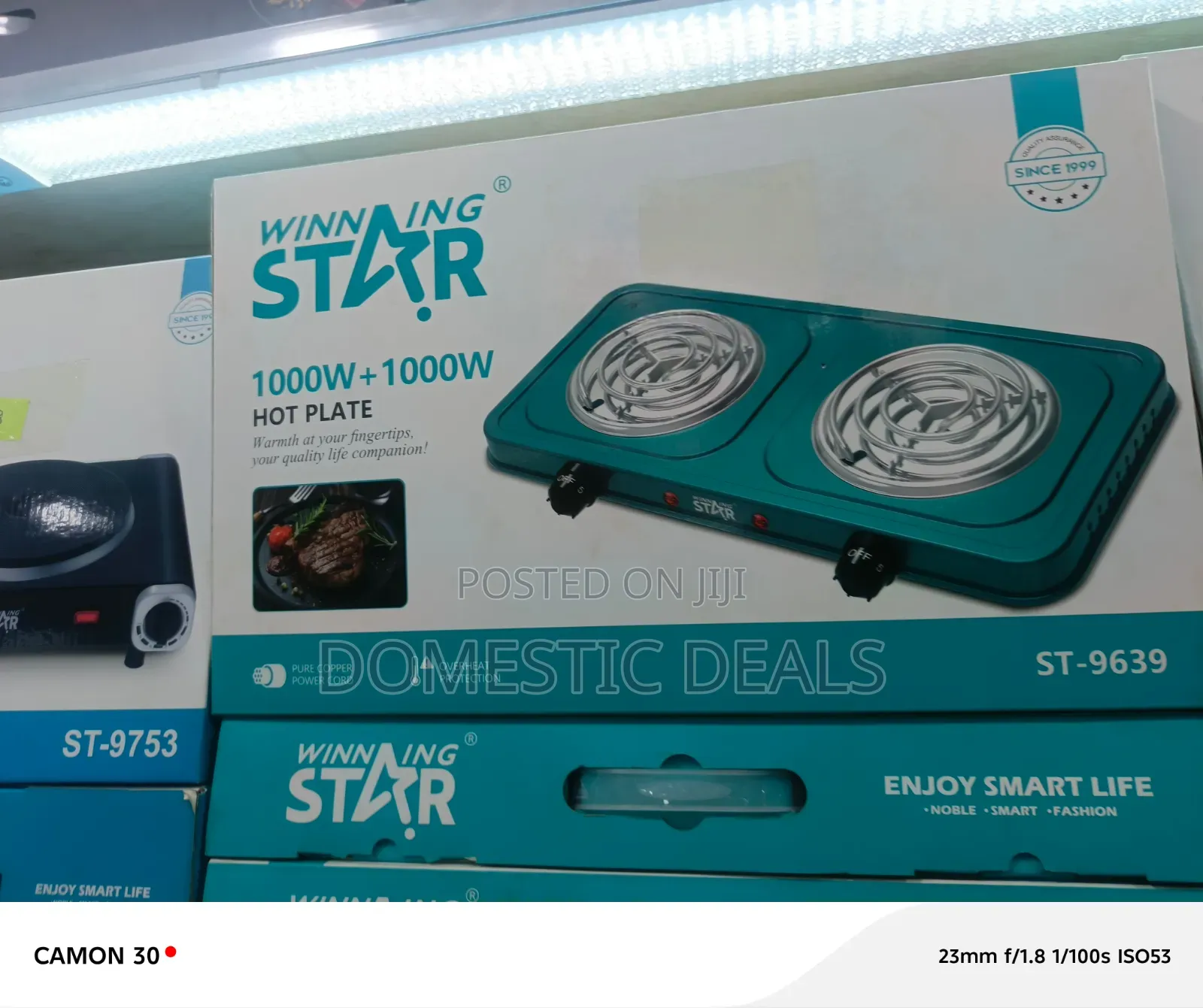 Double Burner Electric Hot Plate