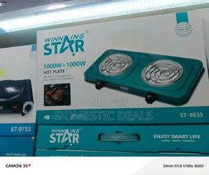 Double Burner Electric Hot Plate