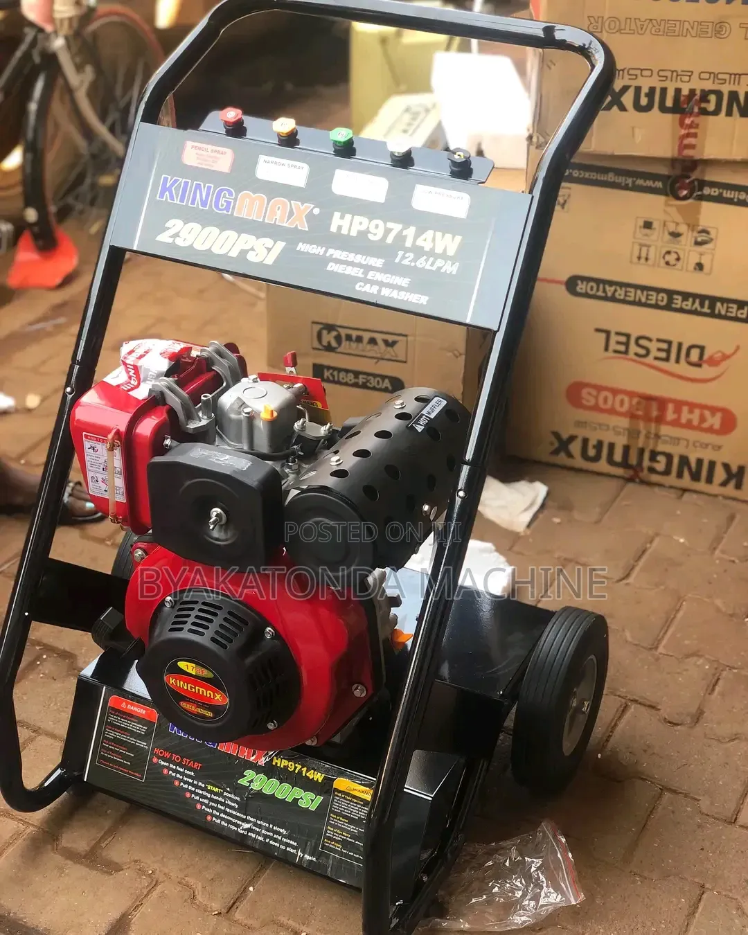 Kingmax Diesel Engine Car Washer Jet