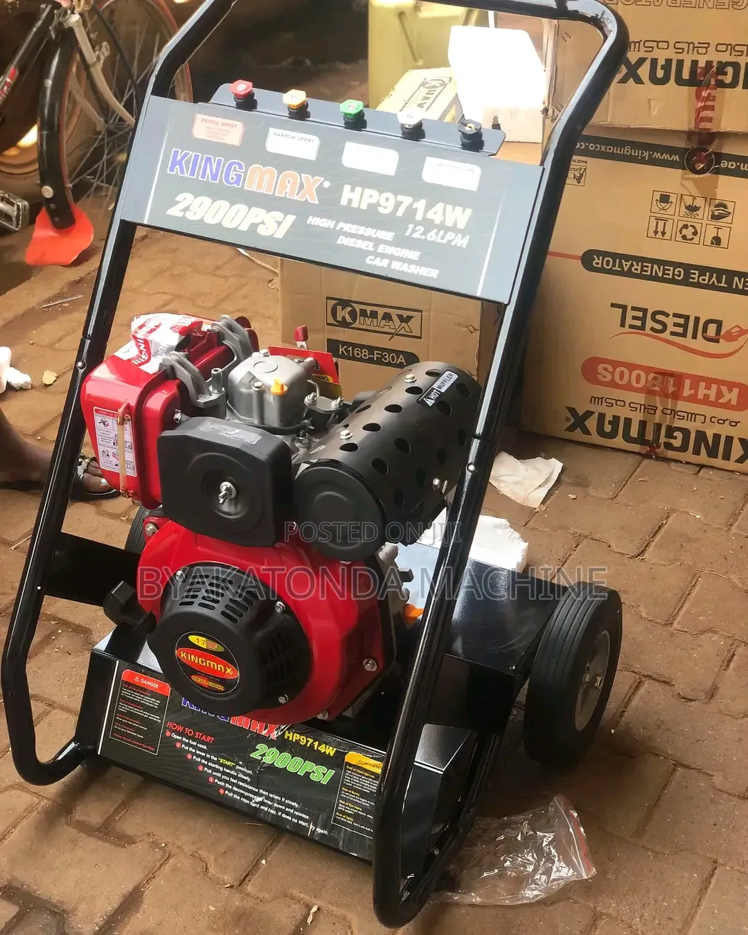 Kingmax Diesel Engine Car Washer Jet