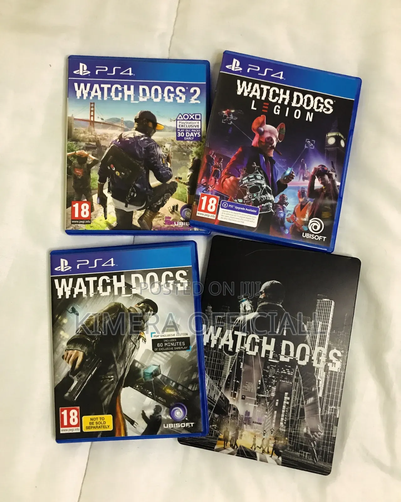 Watch Dogs. All Watch Dogs Games CDs for Playstation 4