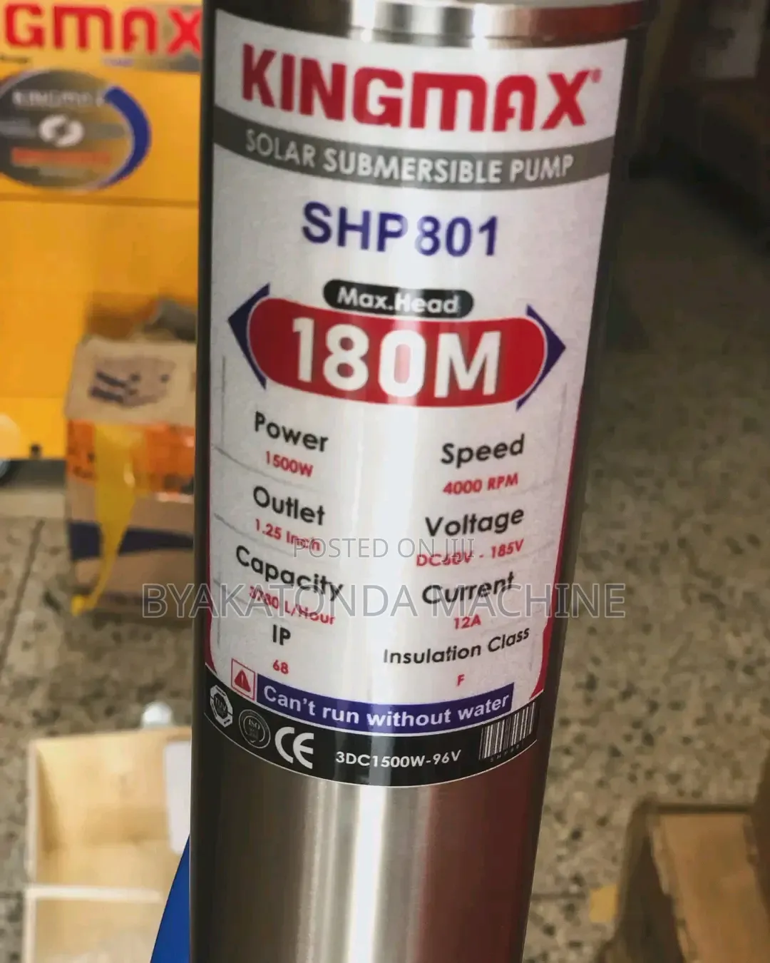 Kingmax 180m Water Pump