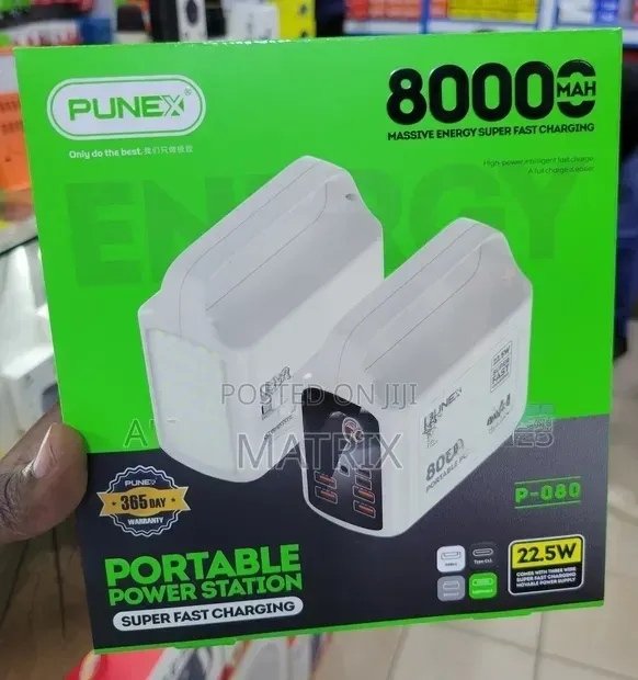 Laptop Power Bank Station 80000mAh 22.5W