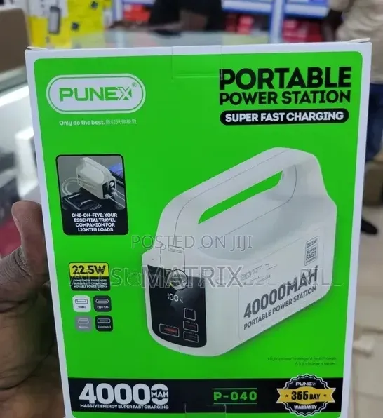 Punex Power Bank Station 40000mAh