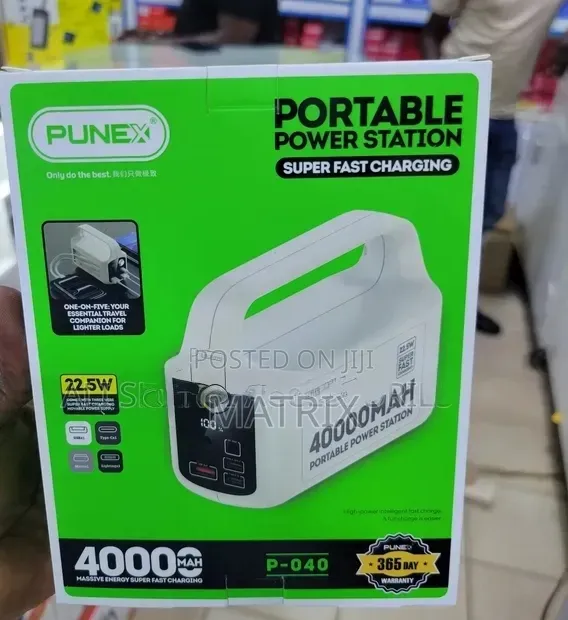 Punex Power Bank Station 40000mAh