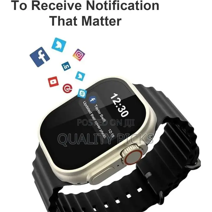 S900 Smart Watch 7 in 1 With Heart Rate Monitor AMOLED