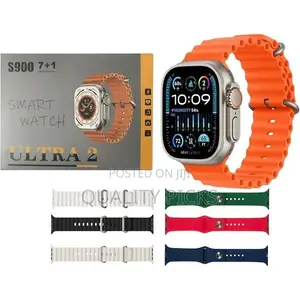 S900 Smart Watch 7 in 1 With Heart Rate Monitor AMOLED