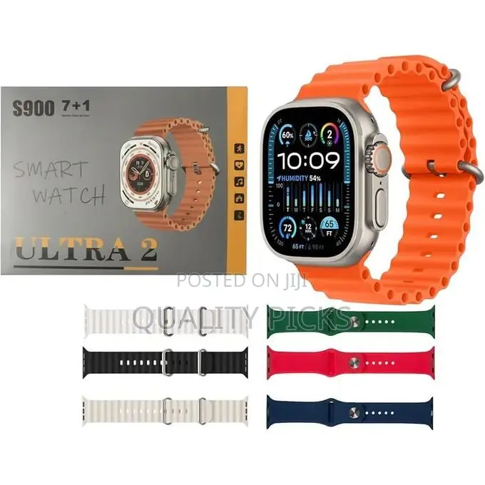 S900 Smart Watch 7 in 1 With Heart Rate Monitor AMOLED