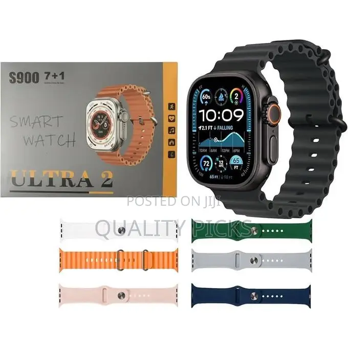 S900 Smart Watch 7 in 1 With Heart Rate Monitor AMOLED
