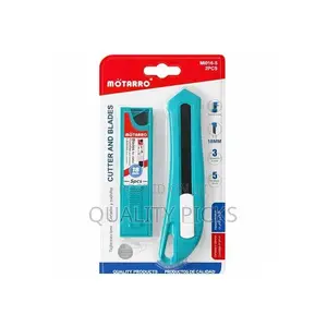 16cm Cutter With 18mm Spare Blades 2 Pieces Motarro