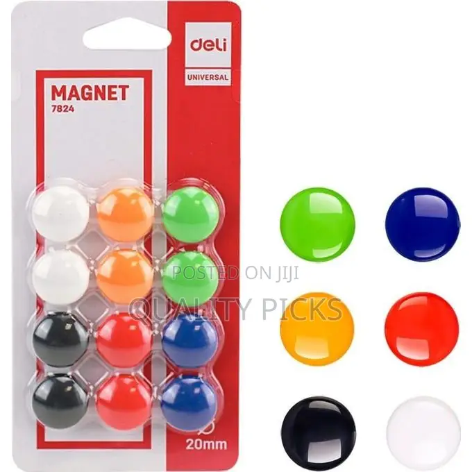 Office Round Fridge Whiteboard Magnets Magnetic Button for Office