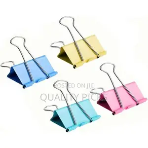 Binder ClipsColorful Foldback Clips