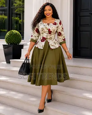 Ladies Round Dresses