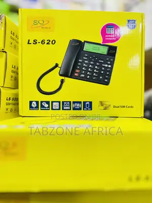 SQ Mobile LS620 Dual SIM GSM Fixed Wireless Desktop Phone