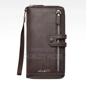 Clutch Hand Bag for Men,Genuine Leather Wristlet Wallet