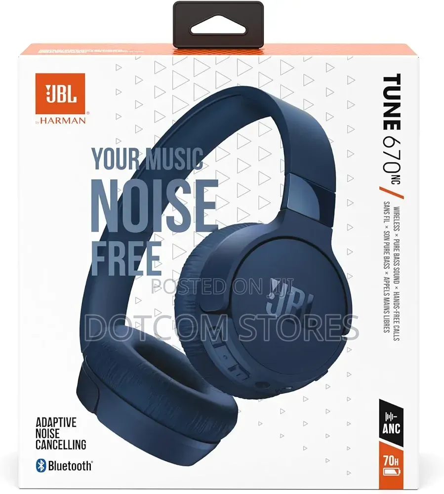 JBL Tune 670NC Wireless Headphones