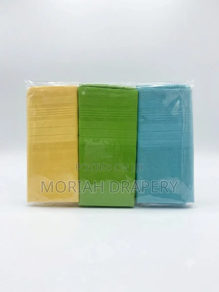 3pcs in 1 Pack of Plain Color Cotton Handkerchief