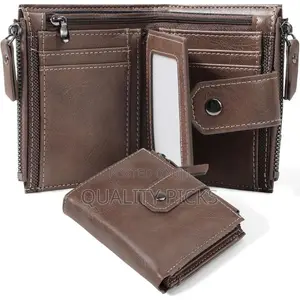 Men's Wallet, 16-in-1 Men Leather Wallet RFID