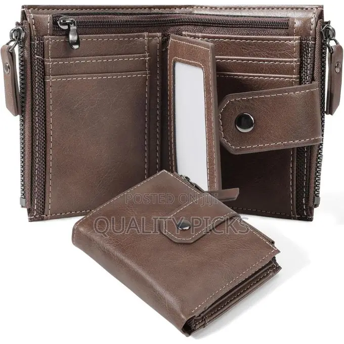 Men's Wallet, 16-in-1 Men Leather Wallet RFID
