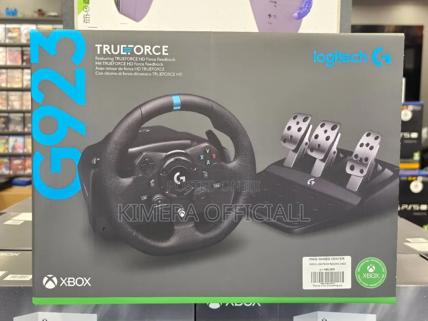 Logitech G923