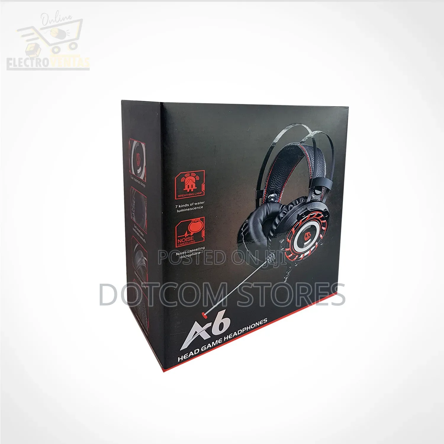 A6 "Head Game Headphones" Gaming Headset