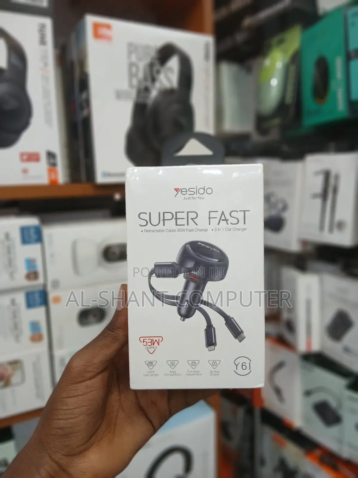 Yesido Y61 Super Fast Car Phone Charger