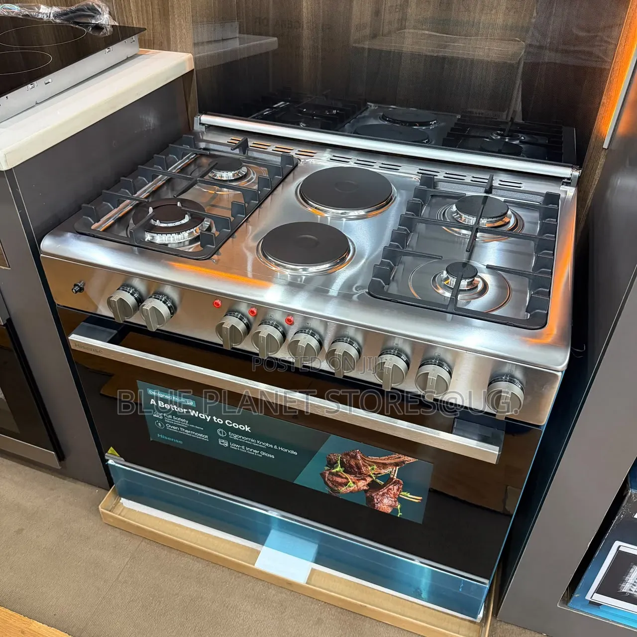 Hisense 4+2 Professional Auto Cookers | 90×60cm | HEF942GEES