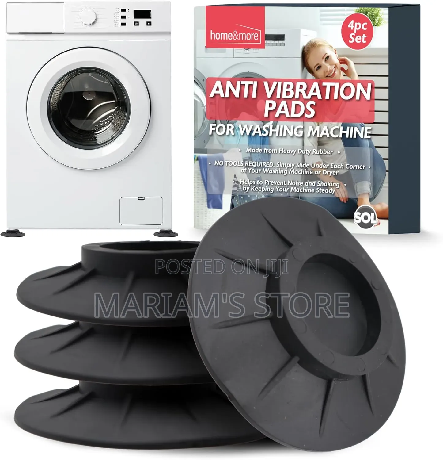 Anti-Vibration Pads for Washing Machines to Reduce Noise and Shakin